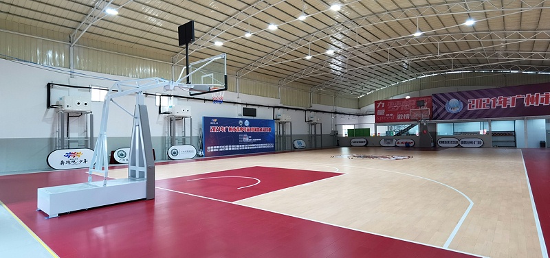 籃球館局部制冷降溫使用蒸發冷省電空調-臥式射流機