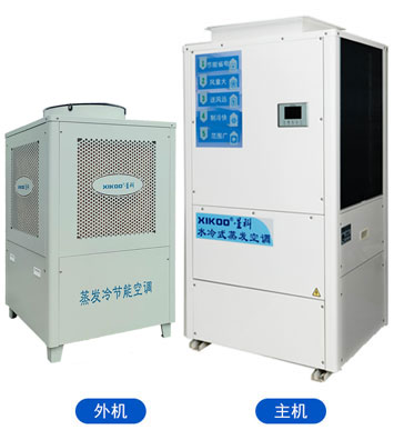 蒸發式節能空調立式管道機-廠房車間空調
