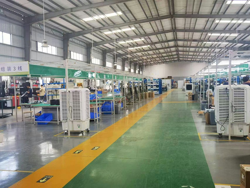  星科移動環?？照{冷風機應用廠房車間降溫通風